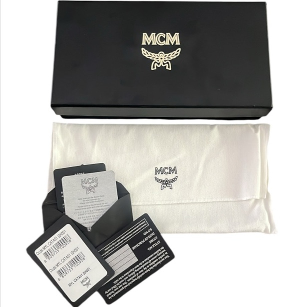 MCM Gift Box-Dust Bag-Tags for a Long Wallet